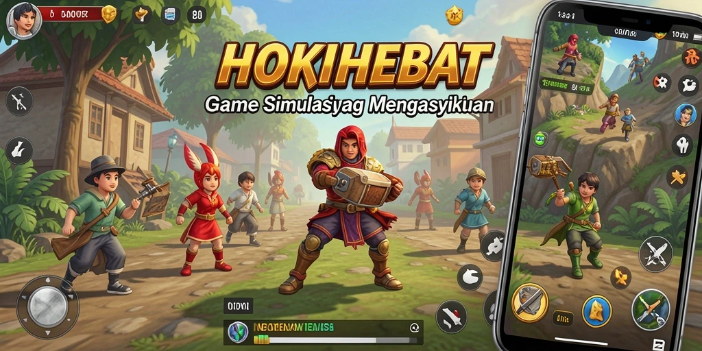 Screenshot utama HOKIHEBAT menunjukkan pengalaman gameplay yang menarik.
