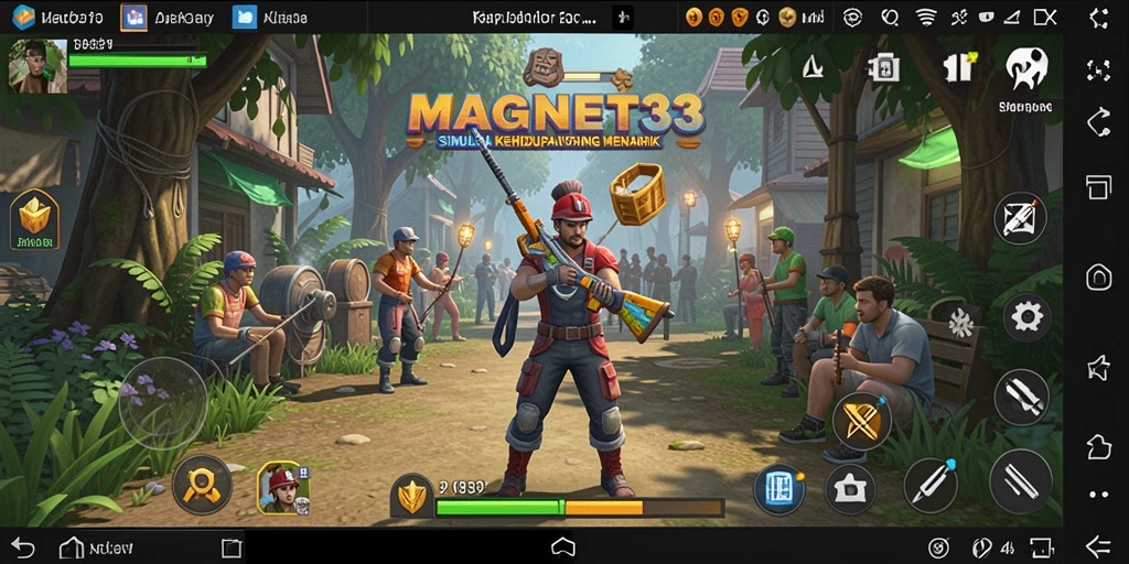 Tampilan gameplay MAGNET33 yang menarik dan dinamis.