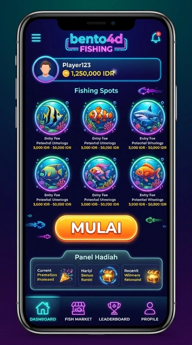 Tampilan aplikasi bento4d yang menarik dan intuitif.